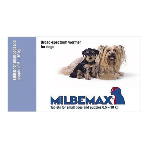 Milbemax Classic Puppy/Sml Dog 50 Tablets 2.5/25mg